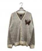 Needles×STUDIOUSニードルズ×ステュディオス）の古着「別注Mohair Cardigan」｜ベージュ