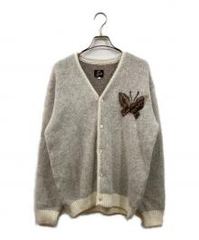 Needles×STUDIOUS（ニードルズ×ステュディオス）の古着「別注Mohair Cardigan」｜ベージュ