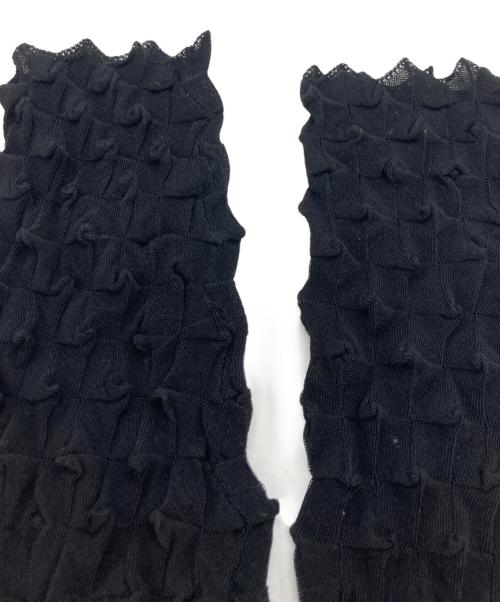 Open Sesame Club（オープンセサミクラブ）OPEN SESAME CLUB (オープンセサミクラブ) ICE COTTON SHORT CARDIGAN ブラック サイズ:SIZE 2の古着・服飾アイテム