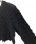 中古・古着 OPEN SESAME CLUB (オープンセサミクラブ) ICE COTTON SHORT CARDIGAN ブラック サイズ:SIZE 2：15000円