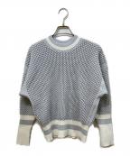CFCLシーエフシーエル）の古着「LATTICE PULLOVER」｜スカイブルー