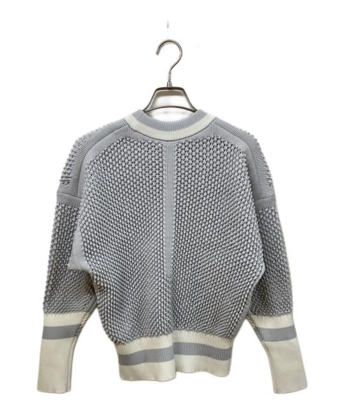 CFCL（シーエフシーエル）CFCL (シーエフシーエル) LATTICE PULLOVER スカイブルー サイズ:	SIZE 1の古着・服飾アイテム