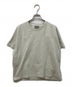 CONZコンズ）の古着「panel short sleeve tee」｜ベージュ