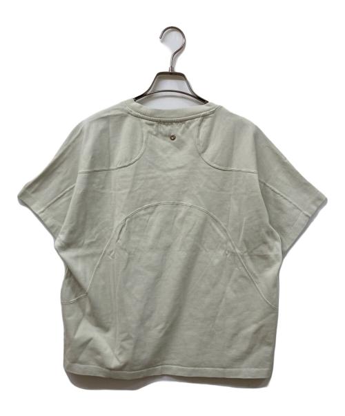 CONZ（コンズ）CONZ (コンズ) panel short sleeve tee ベージュ サイズ:	SIZE 2の古着・服飾アイテム