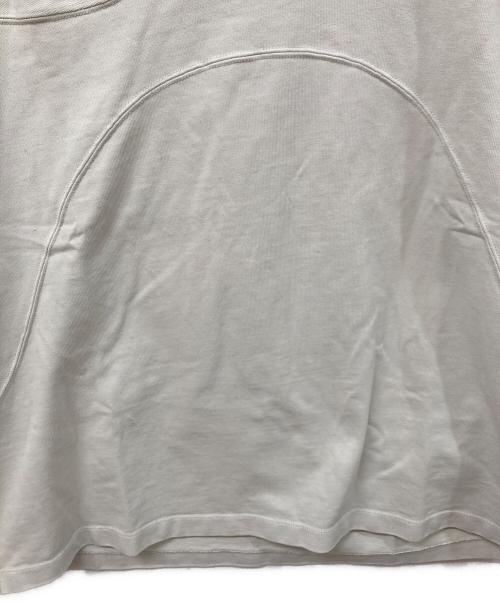 CONZ（コンズ）CONZ (コンズ) panel short sleeve tee ベージュ サイズ:	SIZE 2の古着・服飾アイテム