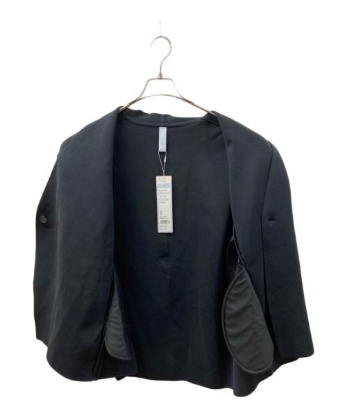 CFCL（シーエフシーエル）CFCL (シーエフシーエル) MILAN COLLARLESS DOUBLEBREASTED BOXY JACKET ブラック サイズ:SIZE 5の古着・服飾アイテム