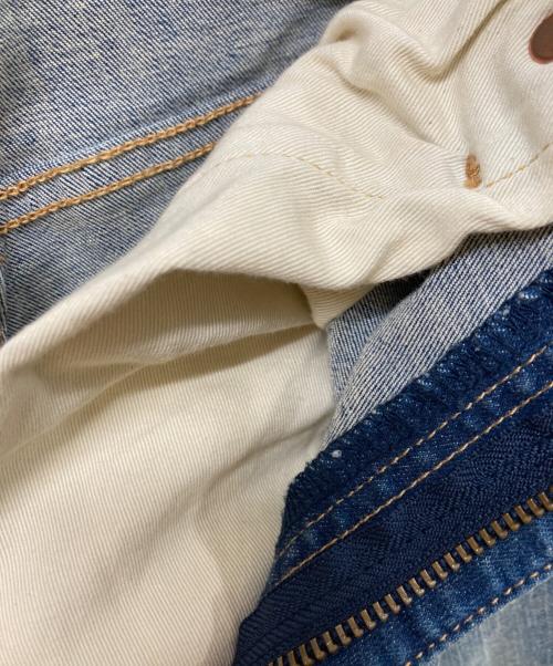 SURT（サート）SURT (サート) BIG JOHN (ビッグジョン) ワイドデニムパンツ インディゴ サイズ:SIZE Sの古着・服飾アイテム