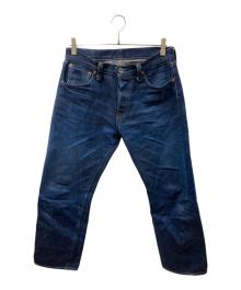 SAMOURAI（サムライ）の古着「21ozⅡデニムパンツ」｜インディゴ