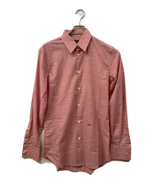 DSQUARED2（ディースクエアード）DSQUARED2 (ディースクエアード) 長袖シャツ ピンク サイズ:46の古着・服飾アイテム