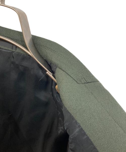 BURBERRY BLACK LABEL（バーバリーブラックレーベル）BURBERRY BLACK LABEL (バーバリーブラックレーベル) ミリタリーテーラードジャケット グリーン サイズ:	SIZE Mの古着・服飾アイテム