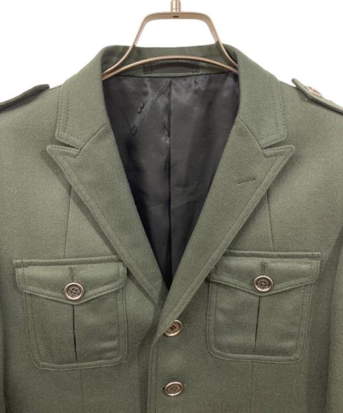 BURBERRY BLACK LABEL（バーバリーブラックレーベル）BURBERRY BLACK LABEL (バーバリーブラックレーベル) ミリタリーテーラードジャケット グリーン サイズ:	SIZE Mの古着・服飾アイテム