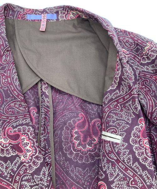 Paul Smith London（ポールスミスロンドン）Paul Smith London (ポールスミスロンドン) ペイズリーテーラードジャケット レッド サイズ:SIZE Mの古着・服飾アイテム