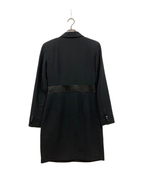 LAUREN RALPH LAUREN（ローレン ラルフ ローレン）LAUREN RALPH LAUREN (ローレン ラルフ ローレン) テーラードワンピース ブラック サイズ:	SIZE 0の古着・服飾アイテム