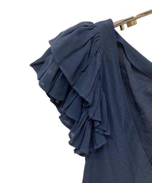 RALPH LAUREN（ラルフローレン）RALPH LAUREN (ラルフローレン) ノースリーブワンピース ネイビー サイズ:	SIZE 4の古着・服飾アイテム