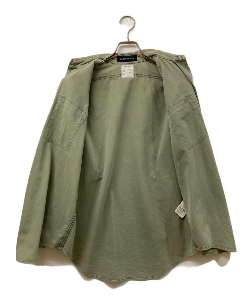 MADISON BLUE（マディソンブルー）MADISON BLUE (マディソンブルー) HAMPTON BACK SATIN SHIRT カーキ サイズ:	SIZE 01の古着・服飾アイテム
