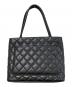 CHANEL (シャネル) キャビアスキン復刻ココマークトートバッグ ブラック：200000円