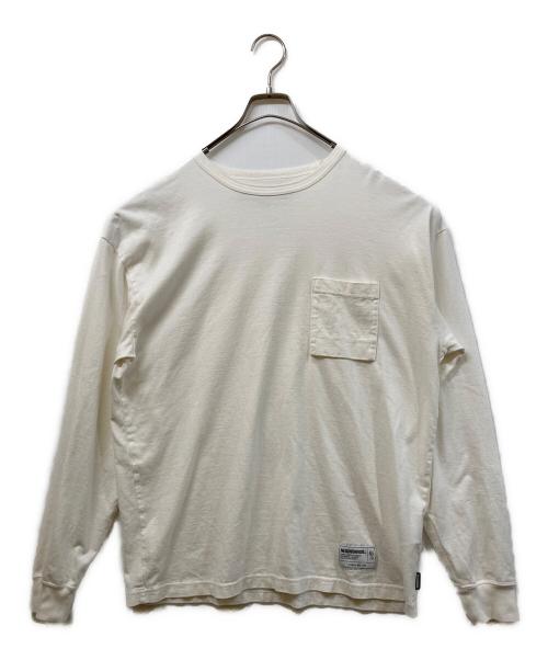 NEIGHBORHOOD（ネイバーフッド）NEIGHBORHOOD (ネイバーフッド) ロングスリーブTシャツ ホワイト サイズ:SIZE Mの古着・服飾アイテム