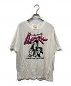 Hysteric Glamourヒステリックグラマー）の古着「SOUND OF THE FUTURE オーバーサイズTシャツ」｜ホワイト