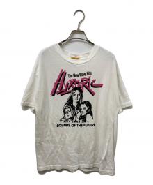 Hysteric Glamour（ヒステリックグラマー）の古着「SOUND OF THE FUTURE オーバーサイズTシャツ」｜ホワイト