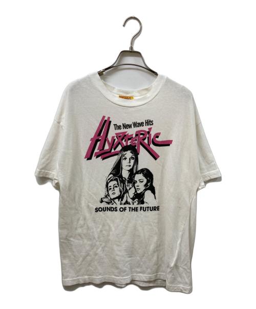 Hysteric Glamour（ヒステリックグラマー）Hysteric Glamour (ヒステリックグラマー) SOUND OF THE FUTURE オーバーサイズTシャツ ホワイト サイズ:	SIZE Freeの古着・服飾アイテム