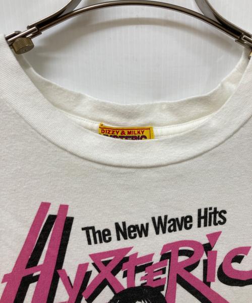 Hysteric Glamour（ヒステリックグラマー）Hysteric Glamour (ヒステリックグラマー) SOUND OF THE FUTURE オーバーサイズTシャツ ホワイト サイズ:	SIZE Freeの古着・服飾アイテム