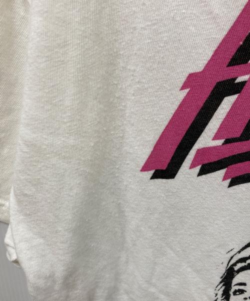 Hysteric Glamour（ヒステリックグラマー）Hysteric Glamour (ヒステリックグラマー) SOUND OF THE FUTURE オーバーサイズTシャツ ホワイト サイズ:	SIZE Freeの古着・服飾アイテム