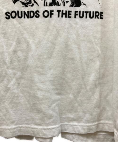 Hysteric Glamour（ヒステリックグラマー）Hysteric Glamour (ヒステリックグラマー) SOUND OF THE FUTURE オーバーサイズTシャツ ホワイト サイズ:	SIZE Freeの古着・服飾アイテム