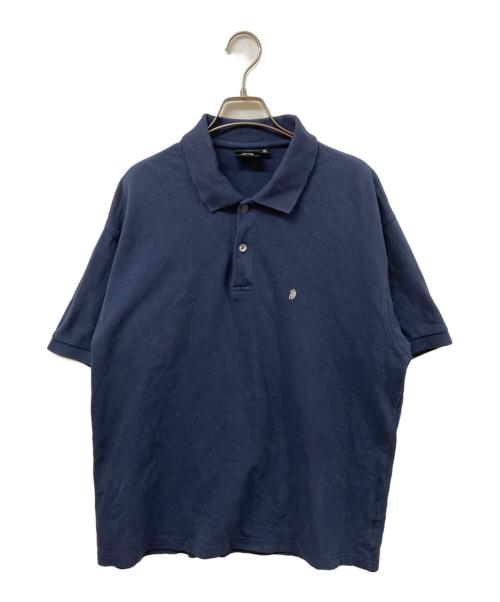stussy（ステューシー）stussy (ステューシー) CLASSIC PIQUE POLO ネイビー サイズ:SIZE Mの古着・服飾アイテム