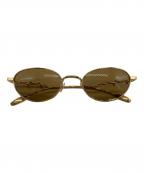 SUPREMEシュプリーム）の古着「Capital Sunglasses」｜ゴールド