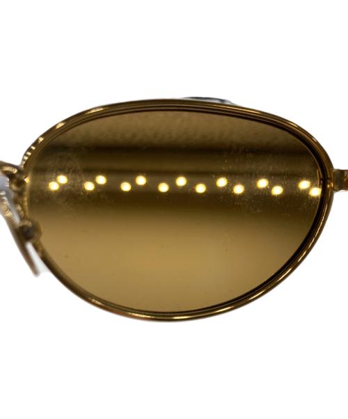 SUPREME（シュプリーム）Supreme (シュプリーム) Capital Sunglasses ゴールドの古着・服飾アイテム