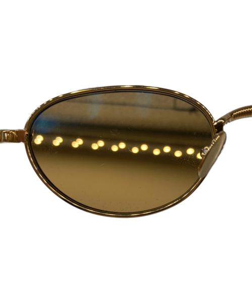 SUPREME（シュプリーム）Supreme (シュプリーム) Capital Sunglasses ゴールドの古着・服飾アイテム