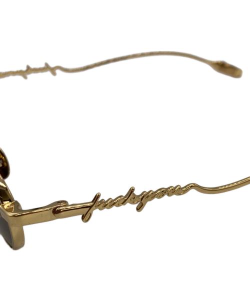 SUPREME（シュプリーム）Supreme (シュプリーム) Capital Sunglasses ゴールドの古着・服飾アイテム