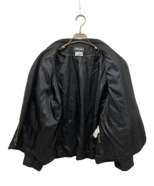 SAG HARBOR（サグハーバー）SAG HARBOR (サグハーバー) ウールブルゾン ブラック サイズ:SIZE 18Wの古着・服飾アイテム