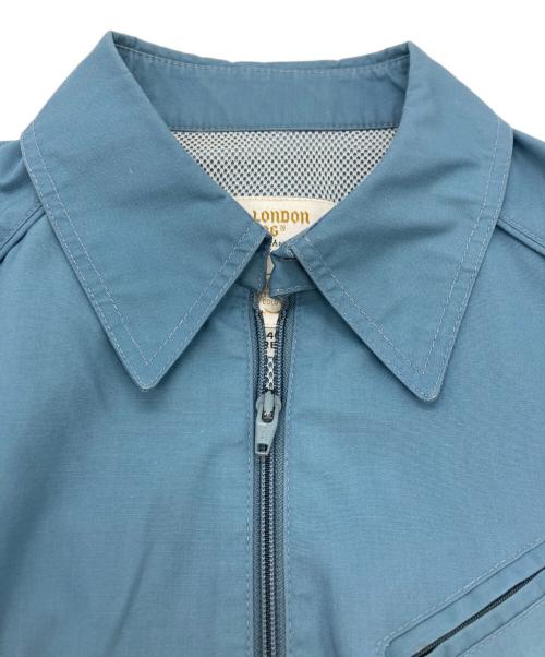 london fog（ロンドンフォグ）london fog (ロンドンフォグ) ジップアップジャケット ブルー サイズ:40の古着・服飾アイテム