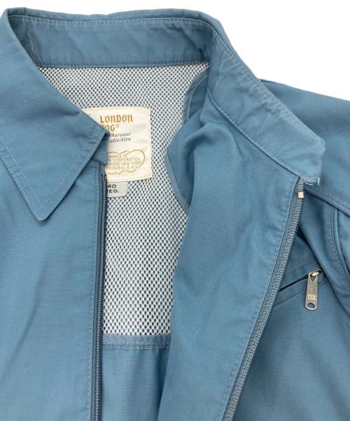 london fog（ロンドンフォグ）london fog (ロンドンフォグ) ジップアップジャケット ブルー サイズ:40の古着・服飾アイテム