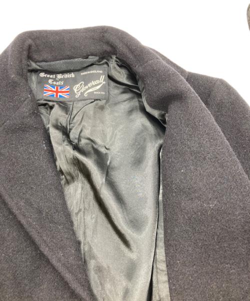 GLOVER ALL（グローバーオール）GLOVER ALL (グローバーオール) ウールチェスターコート ブラック サイズ:	SIZE 34の古着・服飾アイテム