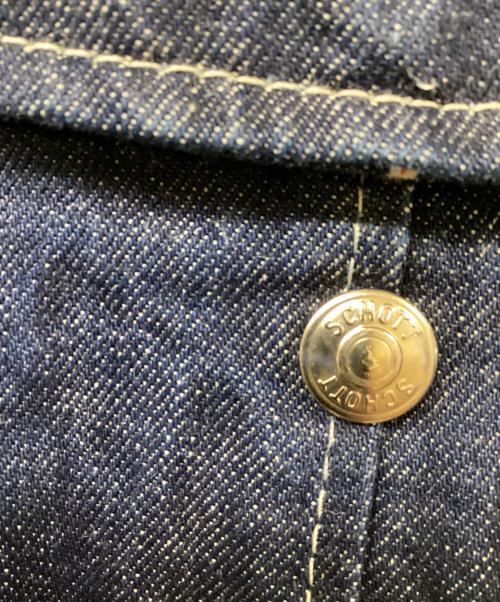 Schott perfecto brand（ショット パーフェクト）Schott perfecto brand (ショット パーフェクト) デニムダッフルコート インディゴ サイズ:SIZE XSの古着・服飾アイテム