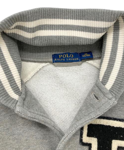 POLO RALPH LAUREN（ポロ・ラルフローレン）POLO RALPH LAUREN (ポロ・ラルフローレン) スタジャン グレー サイズ:XSの古着・服飾アイテム
