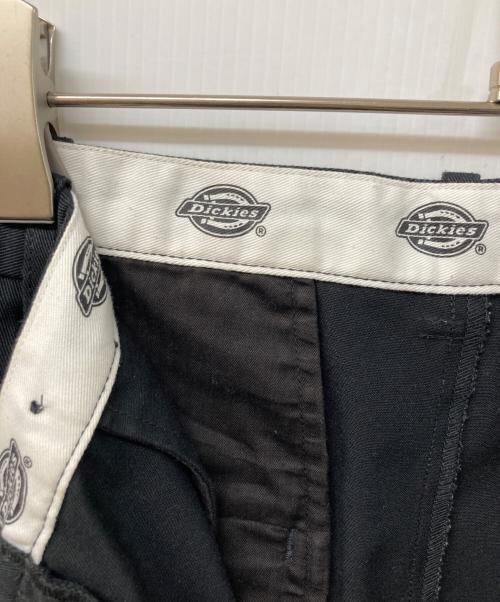 Dickies（ディッキーズ）Dickies (ディッキーズ) styling/ (スタイリング) 別注のツータックワイドパンツ ブラック サイズ:SIZE 0の古着・服飾アイテム