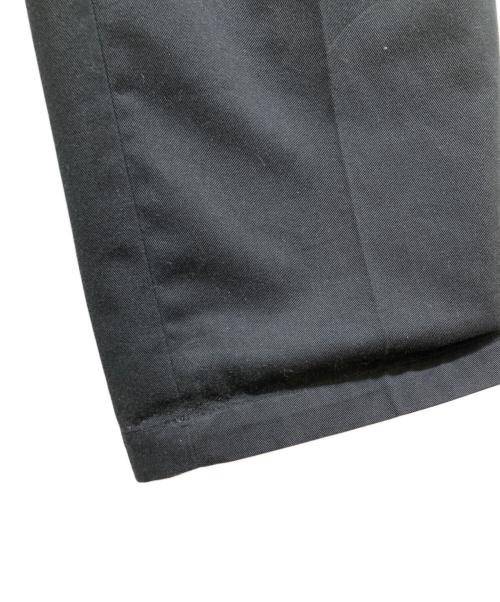 Dickies（ディッキーズ）Dickies (ディッキーズ) styling/ (スタイリング) 別注のツータックワイドパンツ ブラック サイズ:SIZE 0の古着・服飾アイテム