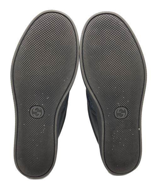 GUCCI（グッチ）GUCCI (グッチ) GGスプリームスリッポン ブラック サイズ:9　1／2の古着・服飾アイテム