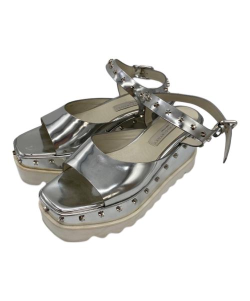 STELLA McCARTNEY（ステラマッカートニー）STELLA McCARTNEY (ステラマッカートニー) ELYSE サンダル シルバー サイズ:	SIZE 38の古着・服飾アイテム
