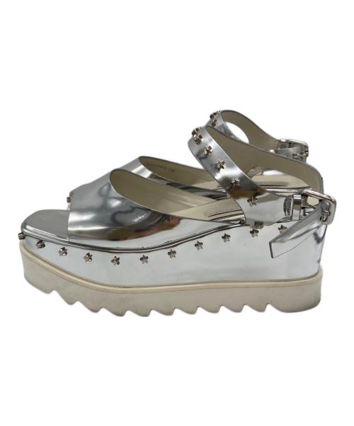 STELLA McCARTNEY（ステラマッカートニー）STELLA McCARTNEY (ステラマッカートニー) ELYSE サンダル シルバー サイズ:	SIZE 38の古着・服飾アイテム