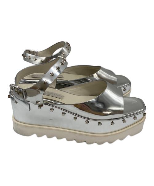STELLA McCARTNEY（ステラマッカートニー）STELLA McCARTNEY (ステラマッカートニー) ELYSE サンダル シルバー サイズ:	SIZE 38の古着・服飾アイテム