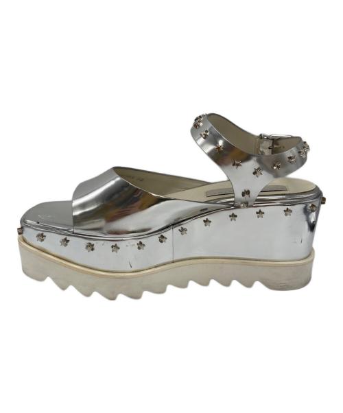 STELLA McCARTNEY（ステラマッカートニー）STELLA McCARTNEY (ステラマッカートニー) ELYSE サンダル シルバー サイズ:	SIZE 38の古着・服飾アイテム