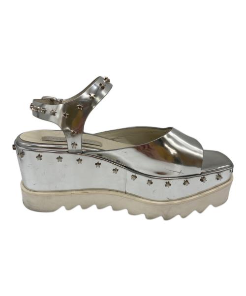 STELLA McCARTNEY（ステラマッカートニー）STELLA McCARTNEY (ステラマッカートニー) ELYSE サンダル シルバー サイズ:	SIZE 38の古着・服飾アイテム