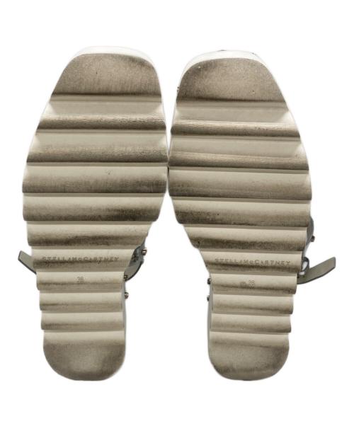 STELLA McCARTNEY（ステラマッカートニー）STELLA McCARTNEY (ステラマッカートニー) ELYSE サンダル シルバー サイズ:	SIZE 38の古着・服飾アイテム