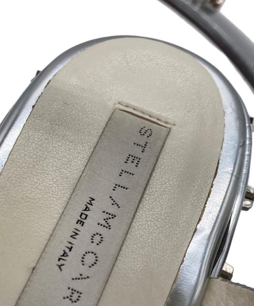 STELLA McCARTNEY（ステラマッカートニー）STELLA McCARTNEY (ステラマッカートニー) ELYSE サンダル シルバー サイズ:	SIZE 38の古着・服飾アイテム