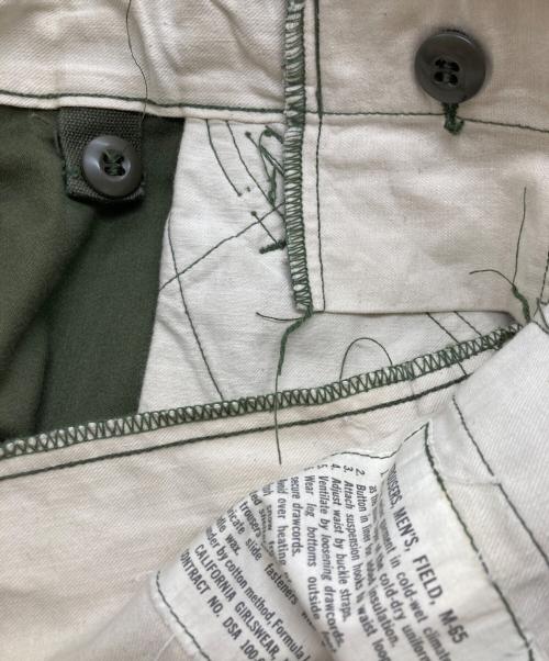 US ARMY（ユーエスアーミー）US ARMY (ユーエスアーミー) M-65 フィールドパンツ カーキ サイズ:不明の古着・服飾アイテム