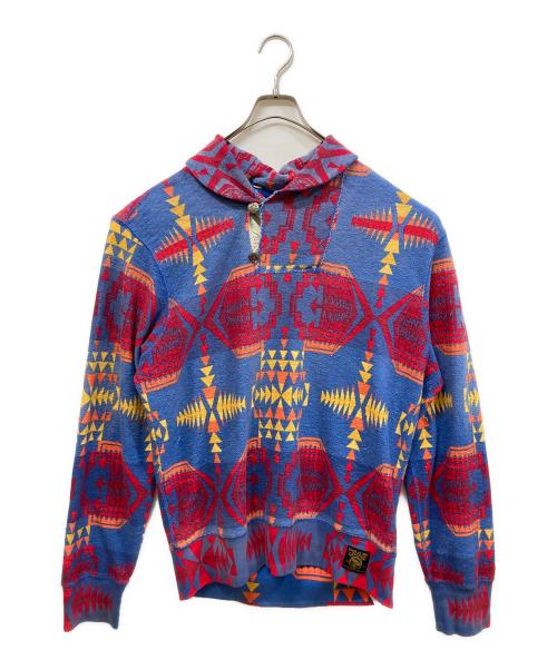 POLO RALPH LAUREN（ポロ・ラルフローレン）POLO RALPH LAUREN (ポロ・ラルフローレン) ショールカラースウェット マルチカラー サイズ:SIZE Lの古着・服飾アイテム